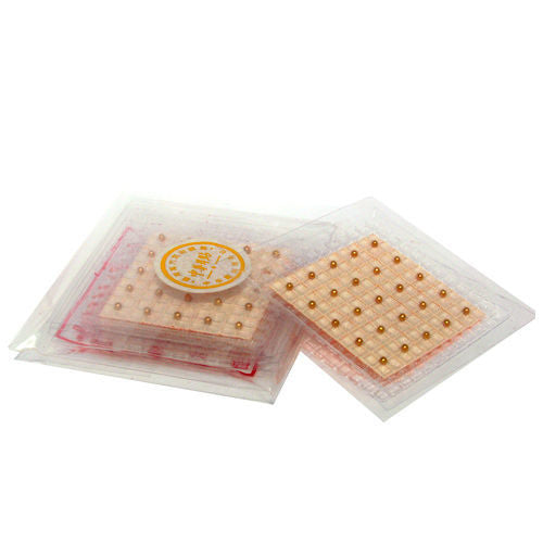 Seeds, Auricular (Gold Plated) Tan Plasters100's