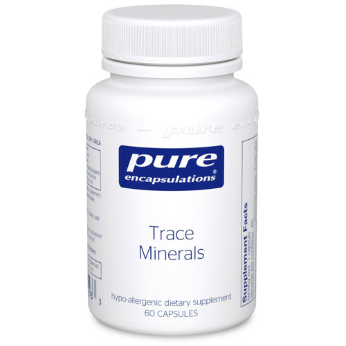 Trace Minerals 60ct., Pure Encapsulations