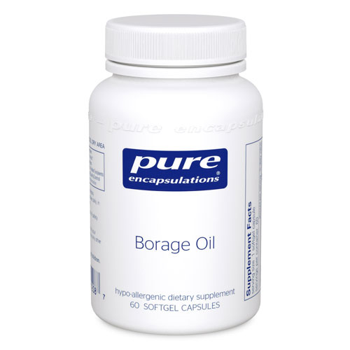 Borage Oil 1000mg Softgel 60's, Pure Encapsulations