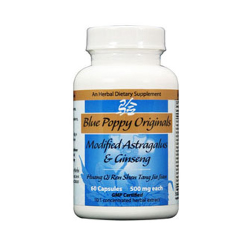 Modified Astragalus & Ginseng Caps 60's, Blue Poppy