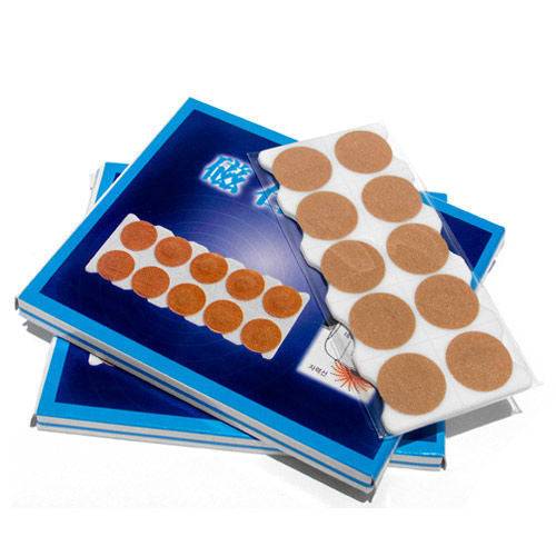Press Needle Magnetic 40pcs 650 gauss Tan Plaster