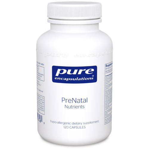 PreNatal Nutrients 120's, Pure Encapsulations