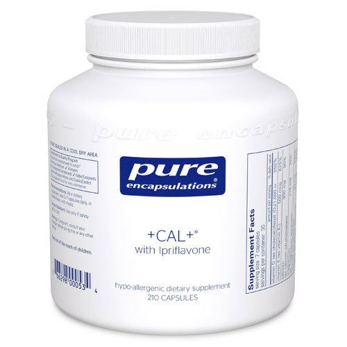 CAL + with Ipriflavone 210's, Pure Encapsulations