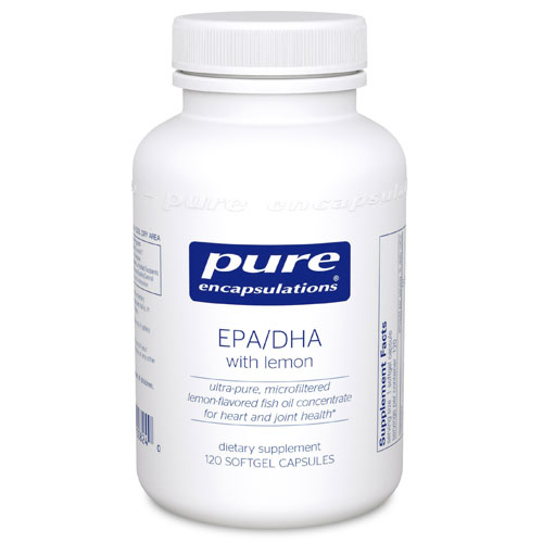 EPA/DHA with lemon 120's, Pure Encapsulations