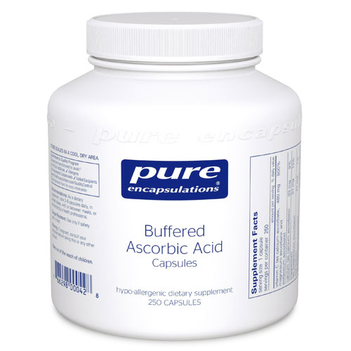 Viitamin C Buffered Ascorbic Acid 250's, Pure Caps