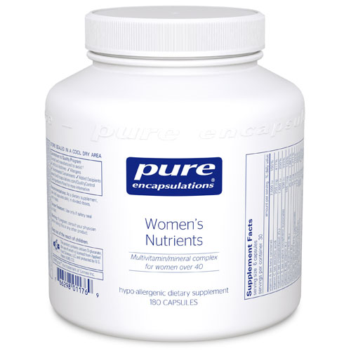 Women's Nutrients 180ct, Pure Encapsulations