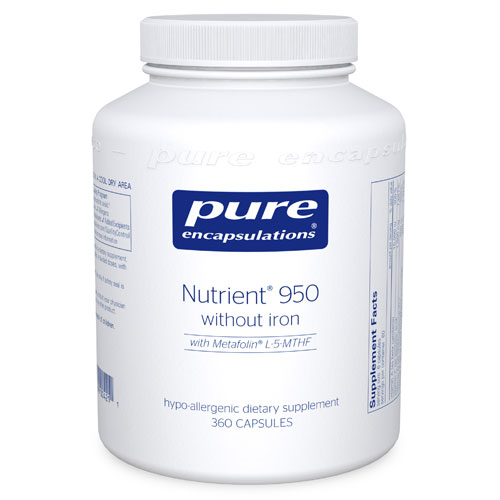 Nutrient 950 w/o FE 360's, Pure Encapsulations