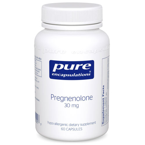 Pregnenolone 60's, Pure Encapsulations 30mg.
