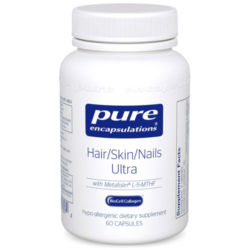 Hair Skin Nails Ultra 60 ct., Pure Encapsulations