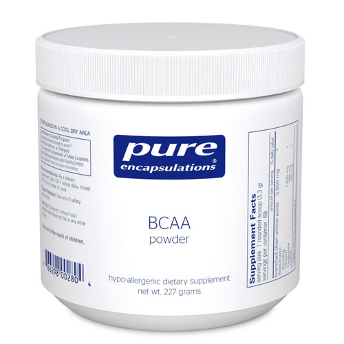 BCAA (Branched Chain Amino Acids) Powder 227 g., Pure Encap.