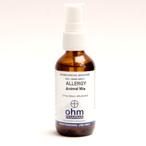 Allergy Animal Mix 2 oz. Spray, Ohm Pharma