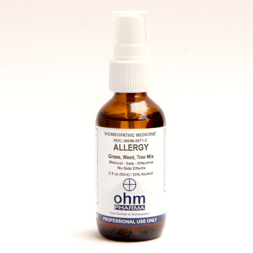 Allergy Grass/Weed/Trees Mix 2 oz. Spray, Ohm Pharma