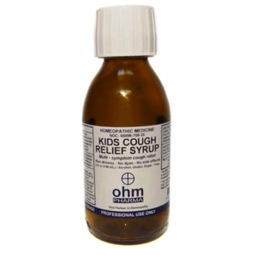 Kids Cough Relief Syrup 5 oz., Ohm Pharma