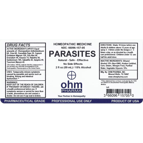 Parasites Aid 2 oz. Spray, Ohm Pharma