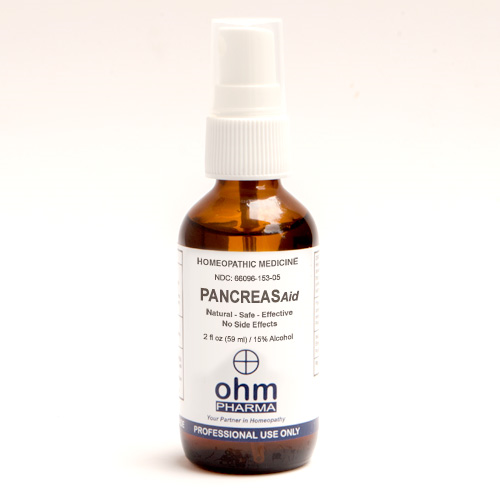 Pancreas Aid 2 oz. Spray, Ohm Pharma