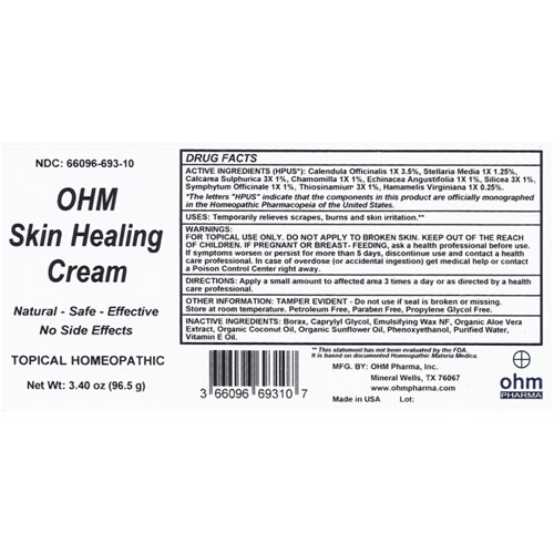 Skin Healing Cream 3.4 oz. pump, Ohm Pharma