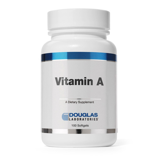 Vitamin A 10,000 i.u. 100 Softgels by Douglas Laboratories