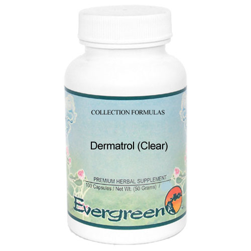 Dermatrol (Clear) - Evergreen Caps 100ct