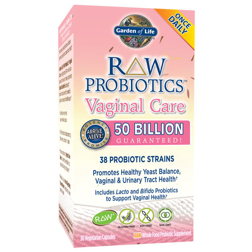 Raw Probiotics Vaginal Care 30 Caps by Garden of Life