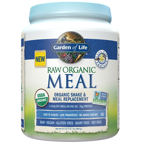 Raw Organic Meal (Vanilla) 525g by Garden of Life