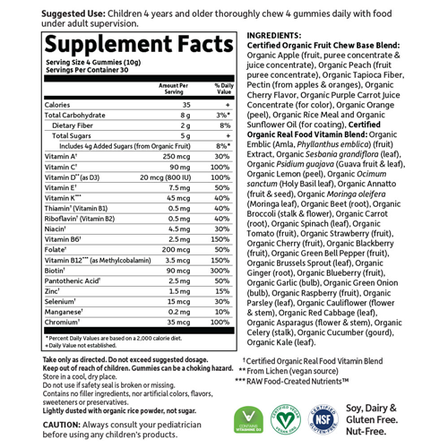 mykind Organics Kid's Multi Gummies (Cherry) 120's by GoL