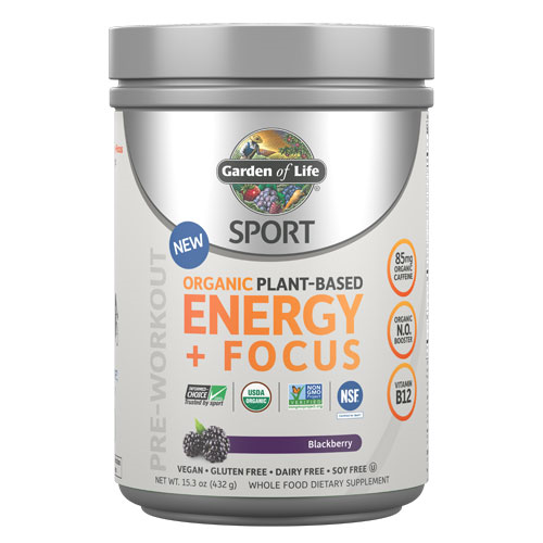 Sport Organic Energy & Focus (Blackberry) 432g by GoL