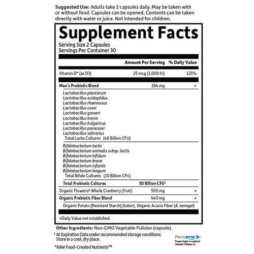 Dr. Formulated Probiotics Prostate SS 60 Caps by GoL