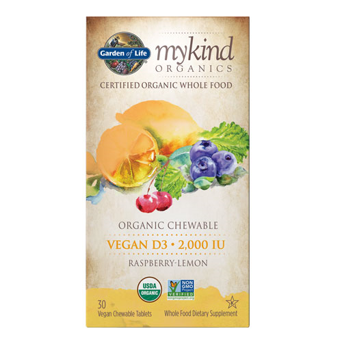 mykind Organics Vegan - Vitamin D3 (2,000 iu) (Ras-Lem) 30's
