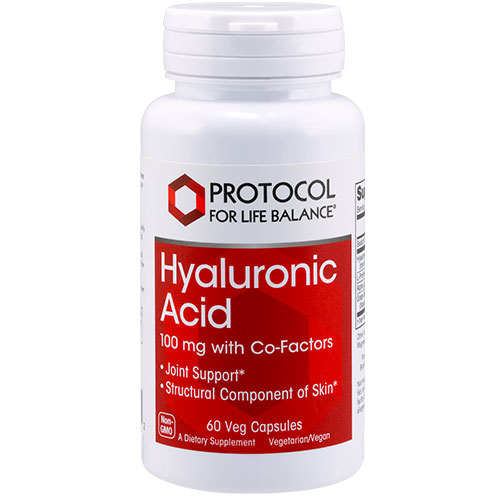 Hyaluronic Acid (100mg) 60 caps by Protocol