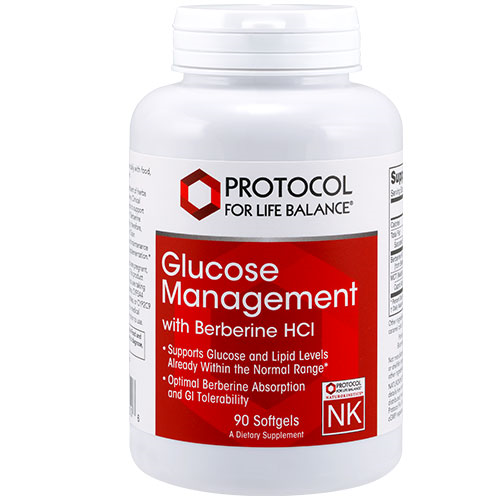 Glucose Management w/ Berberine HCl 90 softgels by Protocol
