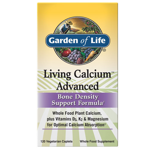 Living Calcium Advanced 120 Caps by Garden of Life