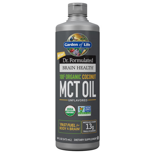 Dr. Formulated Brain Health Org. Coconut MCT Oil 16 oz., GoL