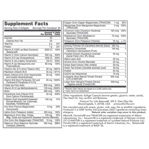Ortho Multi for Women 90 Softgels by Protocol