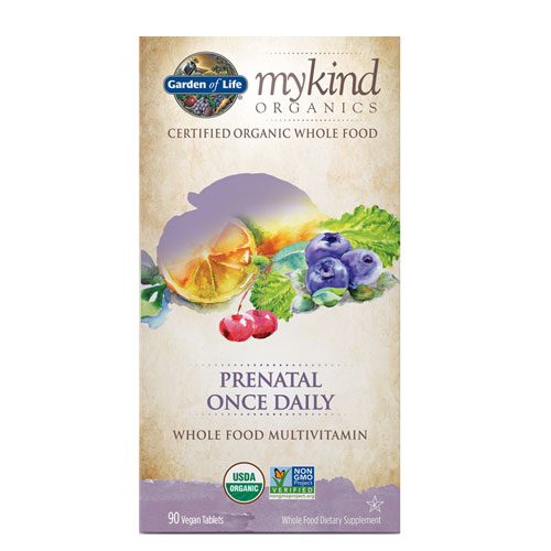 mykind Organics Prenatal Once Daily 90 tabs by GoL