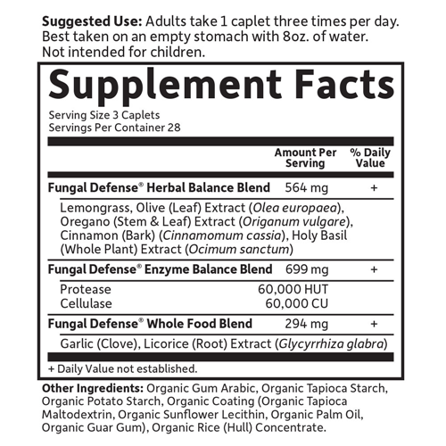 Fungal Defense 84 Tabs by Garden of Life