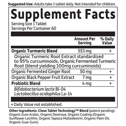 mykind Organics Extra Strength Turmeric 60 tabs by GoL