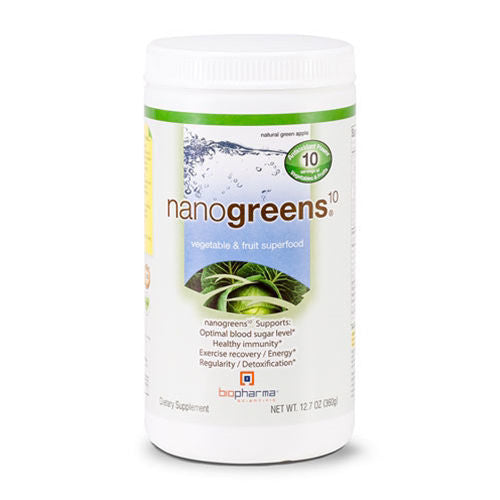 NanoGreens10 (Green Apple) 12.7oz. by Biopharma Scientific
