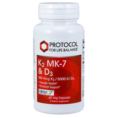K2 MK-7 & D3 60 caps by Protocol