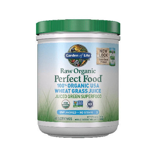 Raw Organic Perfect Food Wheat Grass Juice (Unflavored)
