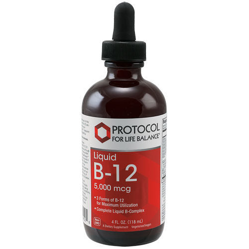B12 Liquid (5000 mcg) 4 oz. by Protocol