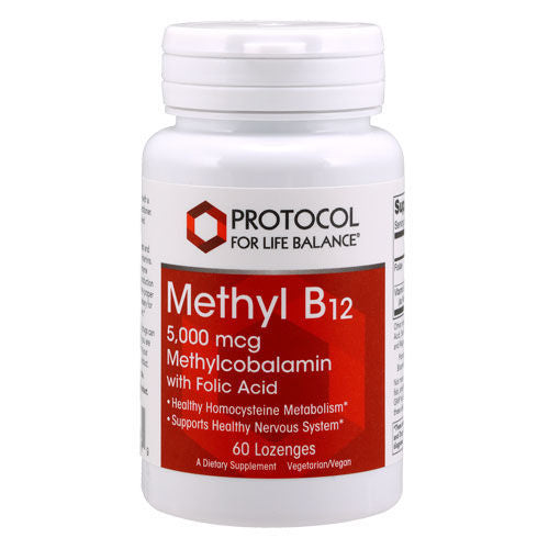 Methyl B12 (5000 mcg) 60 lozenges by Protocol