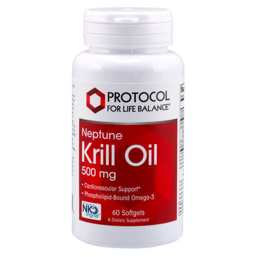 Neptune Krill Oil (500 mg) 60 softgels by Protocol