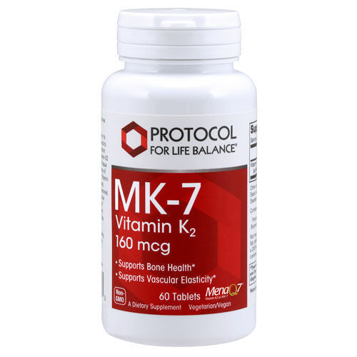 Vitamin K2 (MK7) (160 mcg) 60 tabs by Protocol