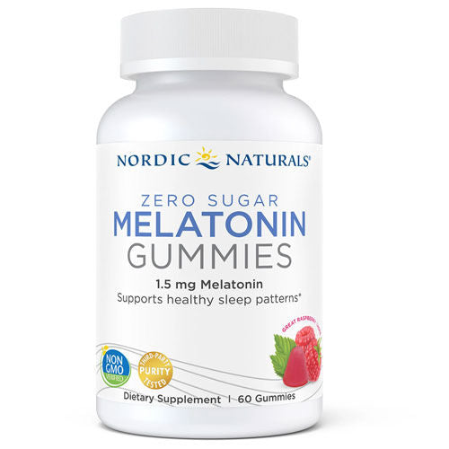 Zero Sugar Melatonin Gummies 60ct, Nordic Naturals