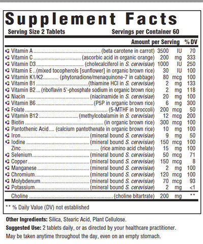 Women's 40+ Multivitamin 120's, Innate