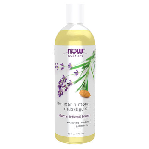 Lavender Almond Massage Oil 16oz. by NOW