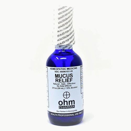 Mucus Relief 2oz. Spray, Ohm Pharma