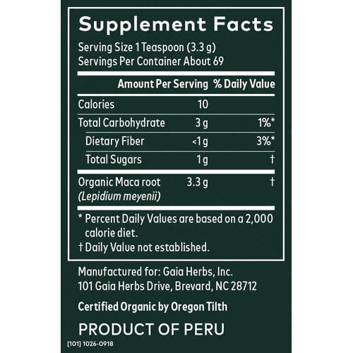 Maca Powder by Gaia Professional