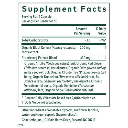 Female Support Formula 60 caps, Gaia Professional
