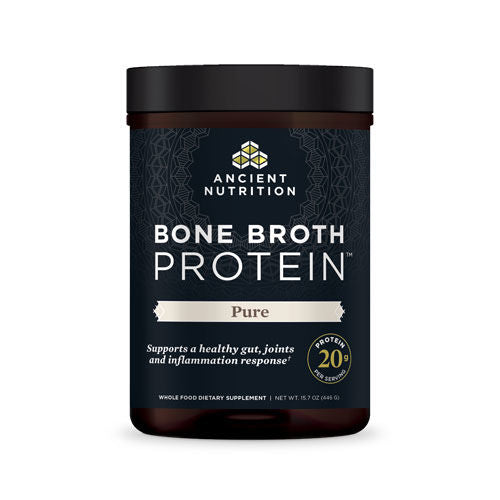 Bone Broth Protein (Pure) 446g by Ancient Nutrition